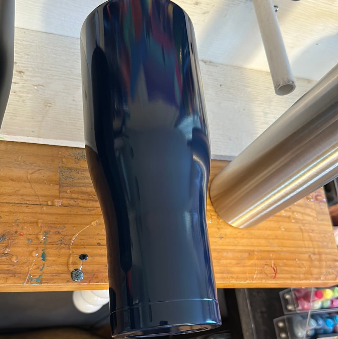 40oz Navy Blue Duo