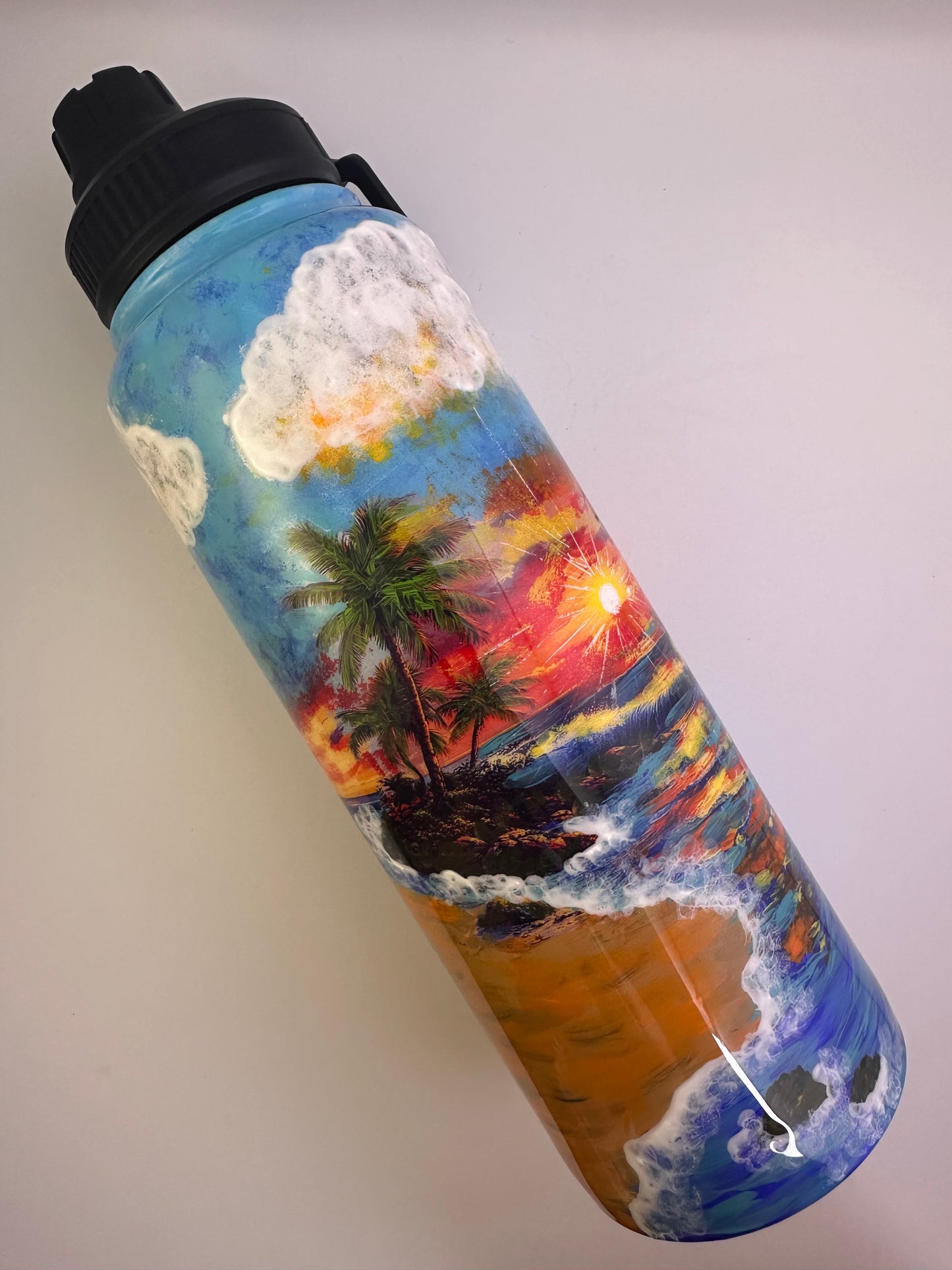 Beach Days Hand Painted