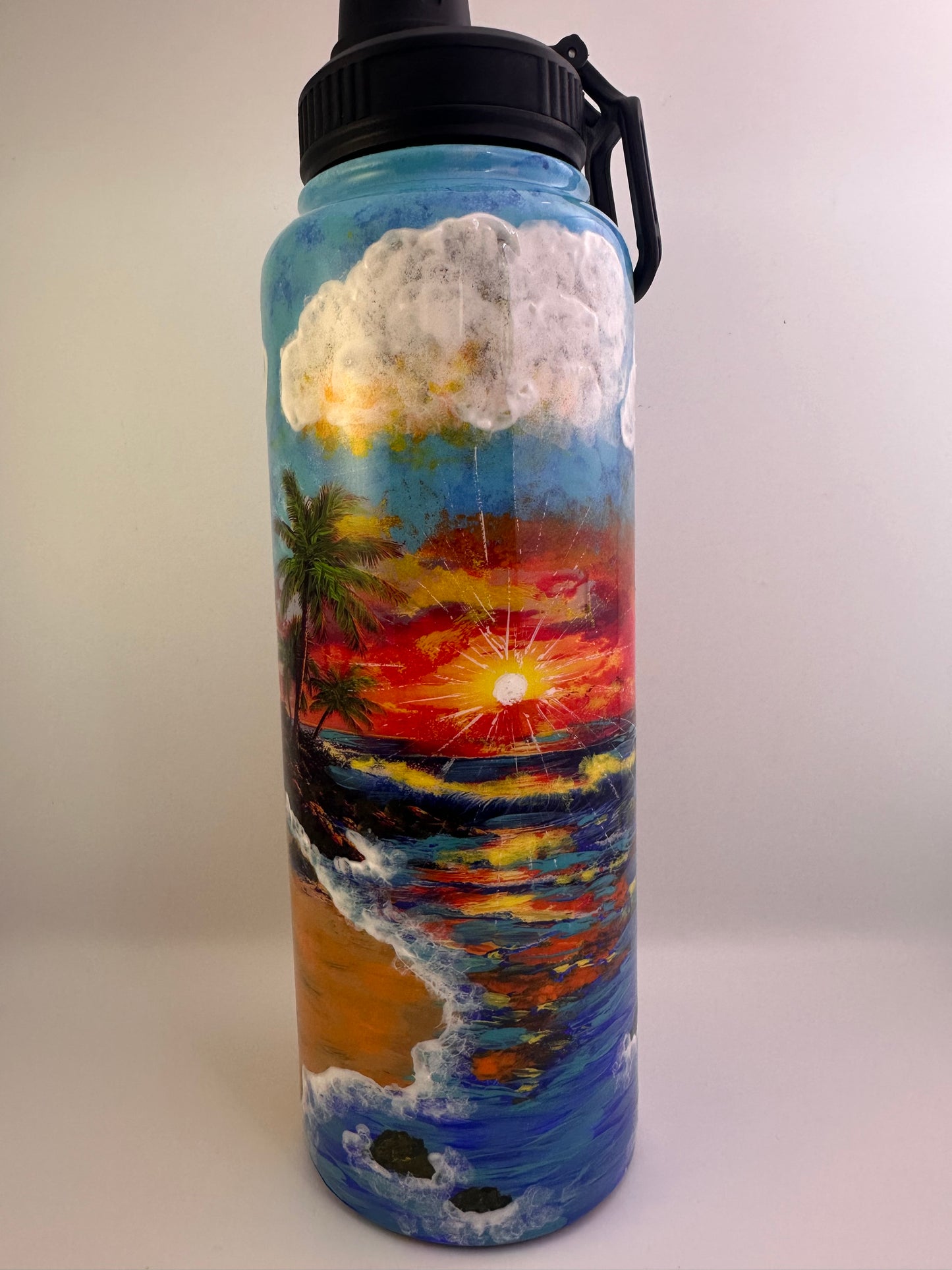 Beach Days Hand Painted