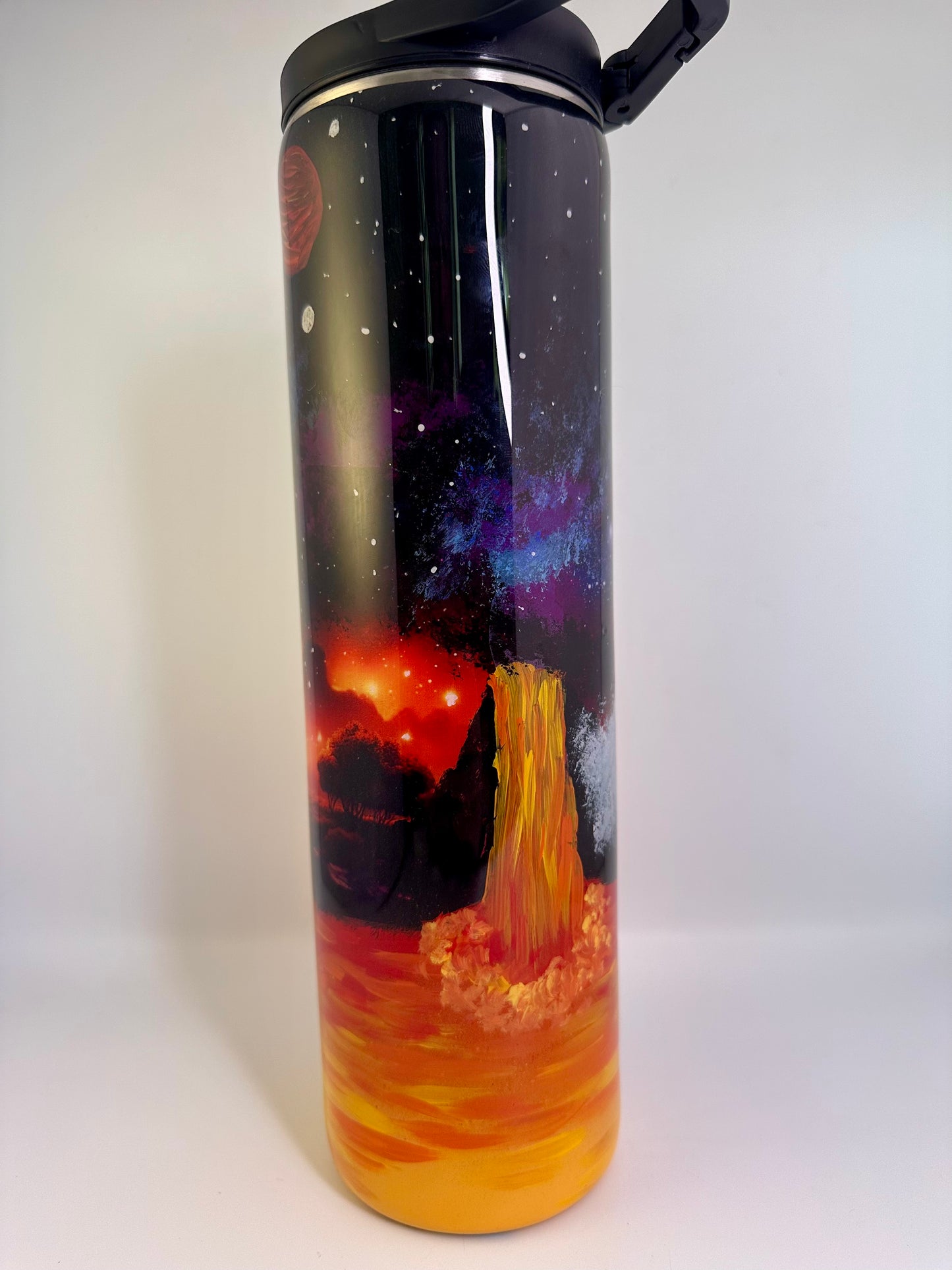 Space Hand Painted