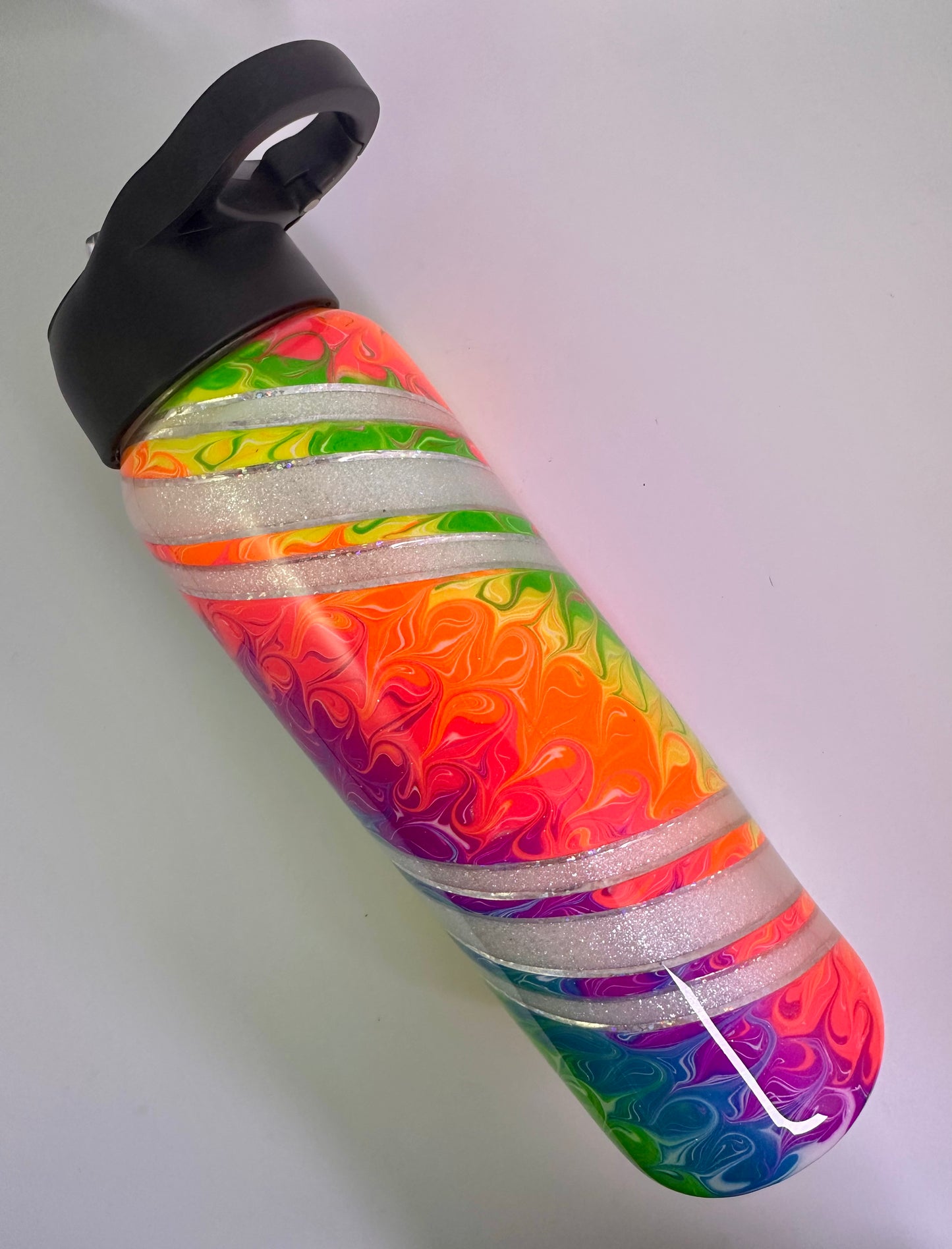 46) Neon Rainbow