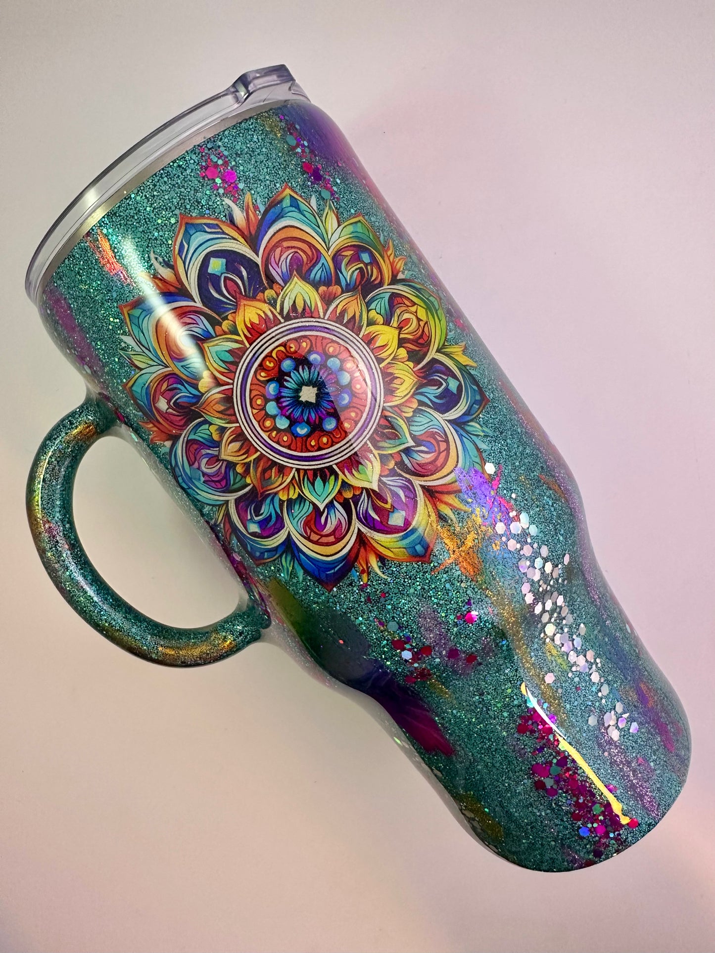 7) Rainbow Mandala