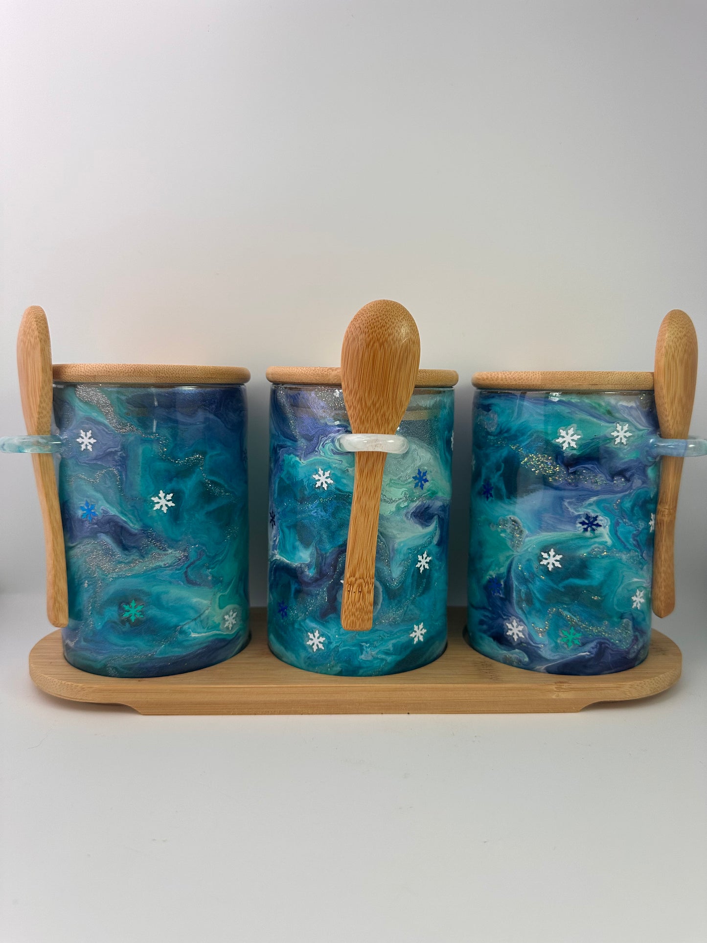 65) Glass Jars