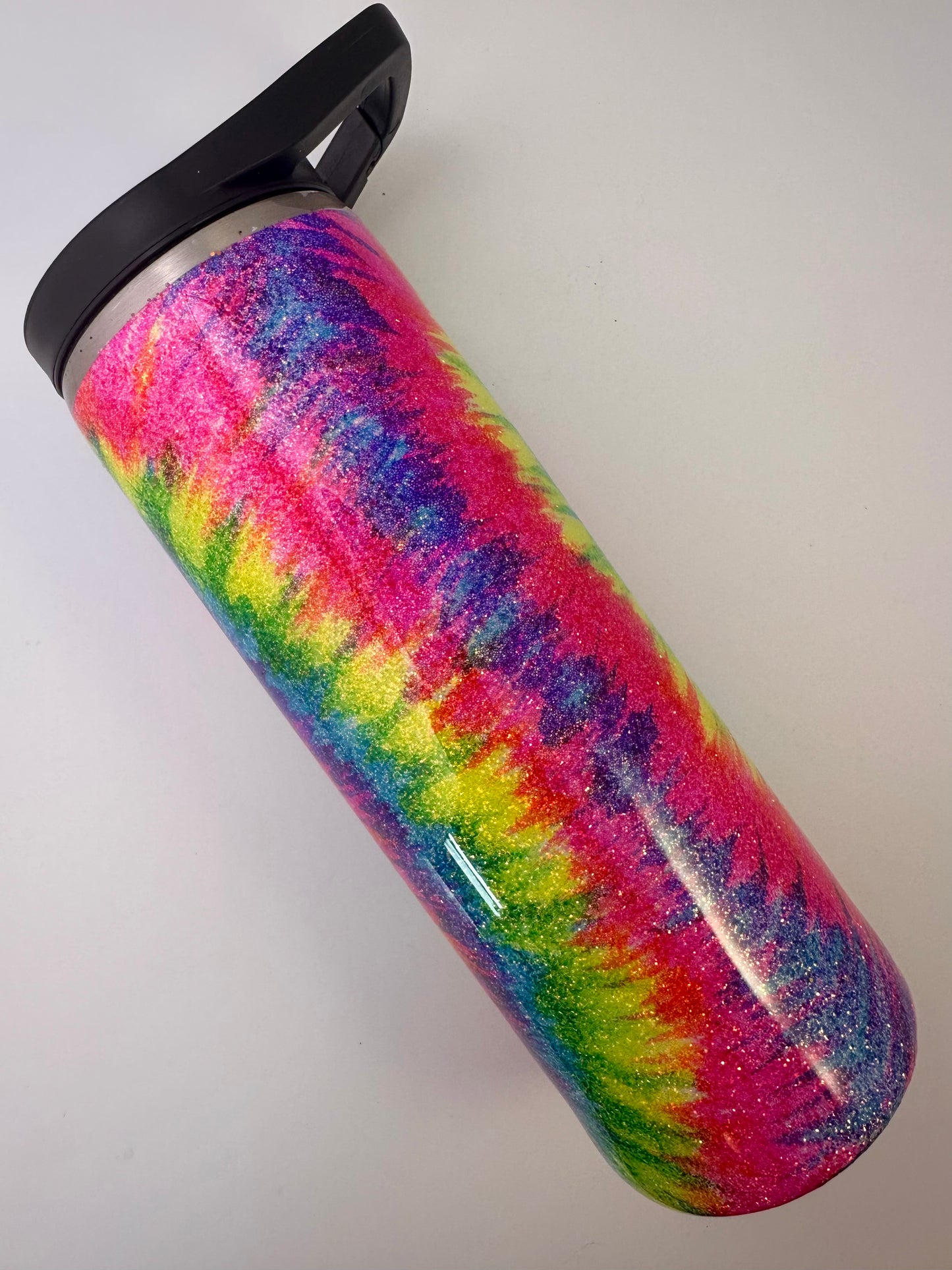 17) Glitter Swirls