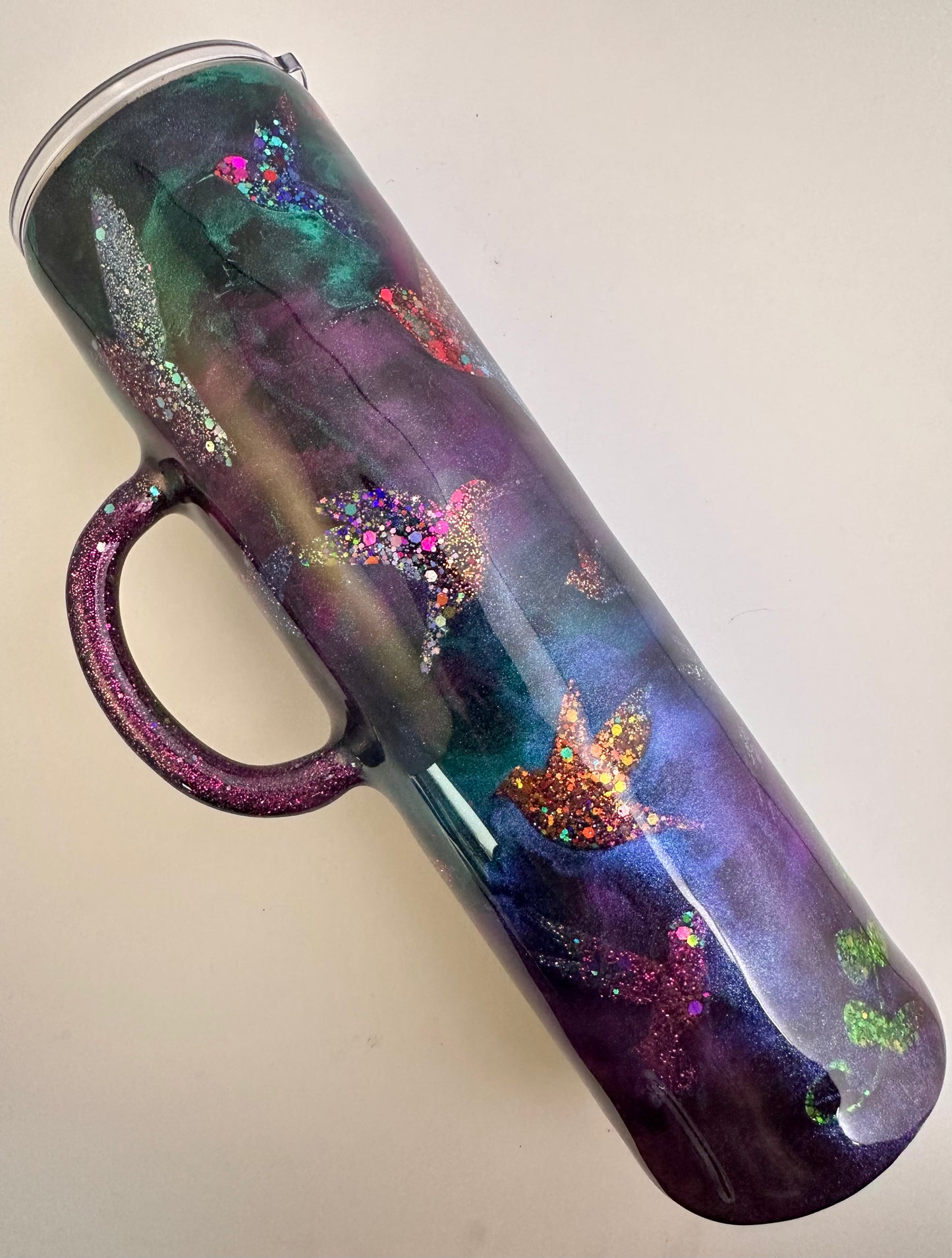 20) Hummingbirds and Glitter