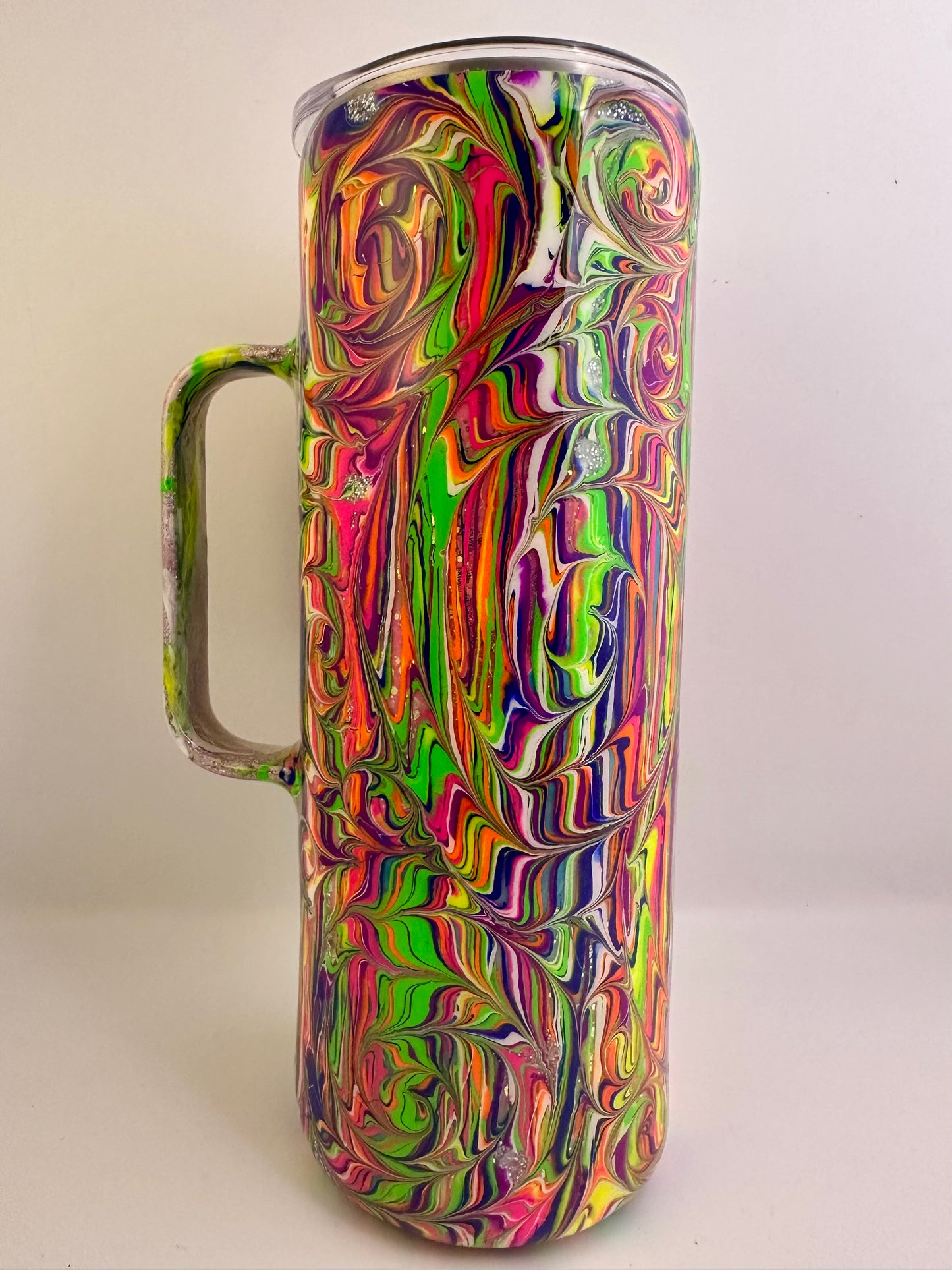 23) Neon Candy Swirl