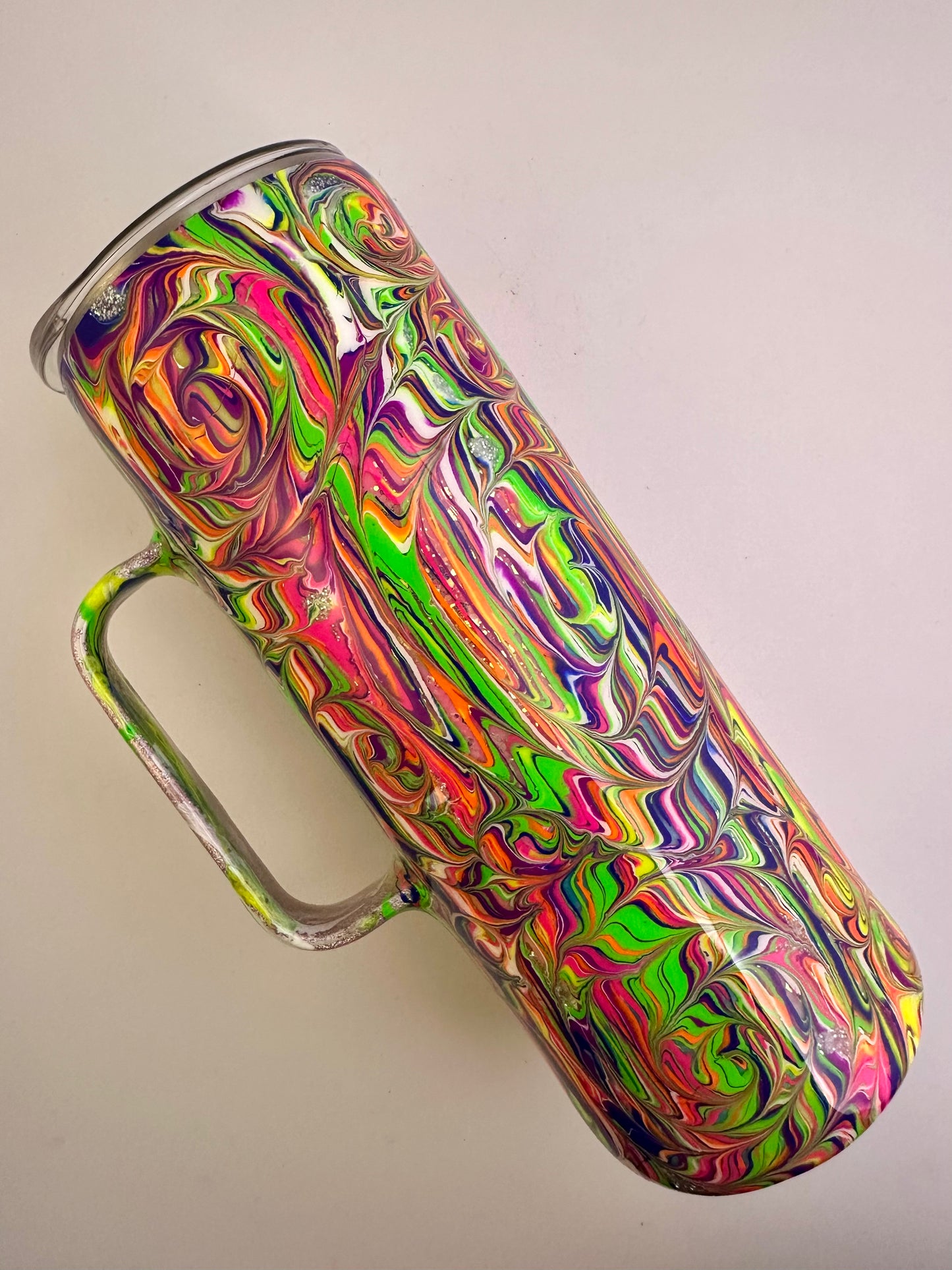 23) Neon Candy Swirl