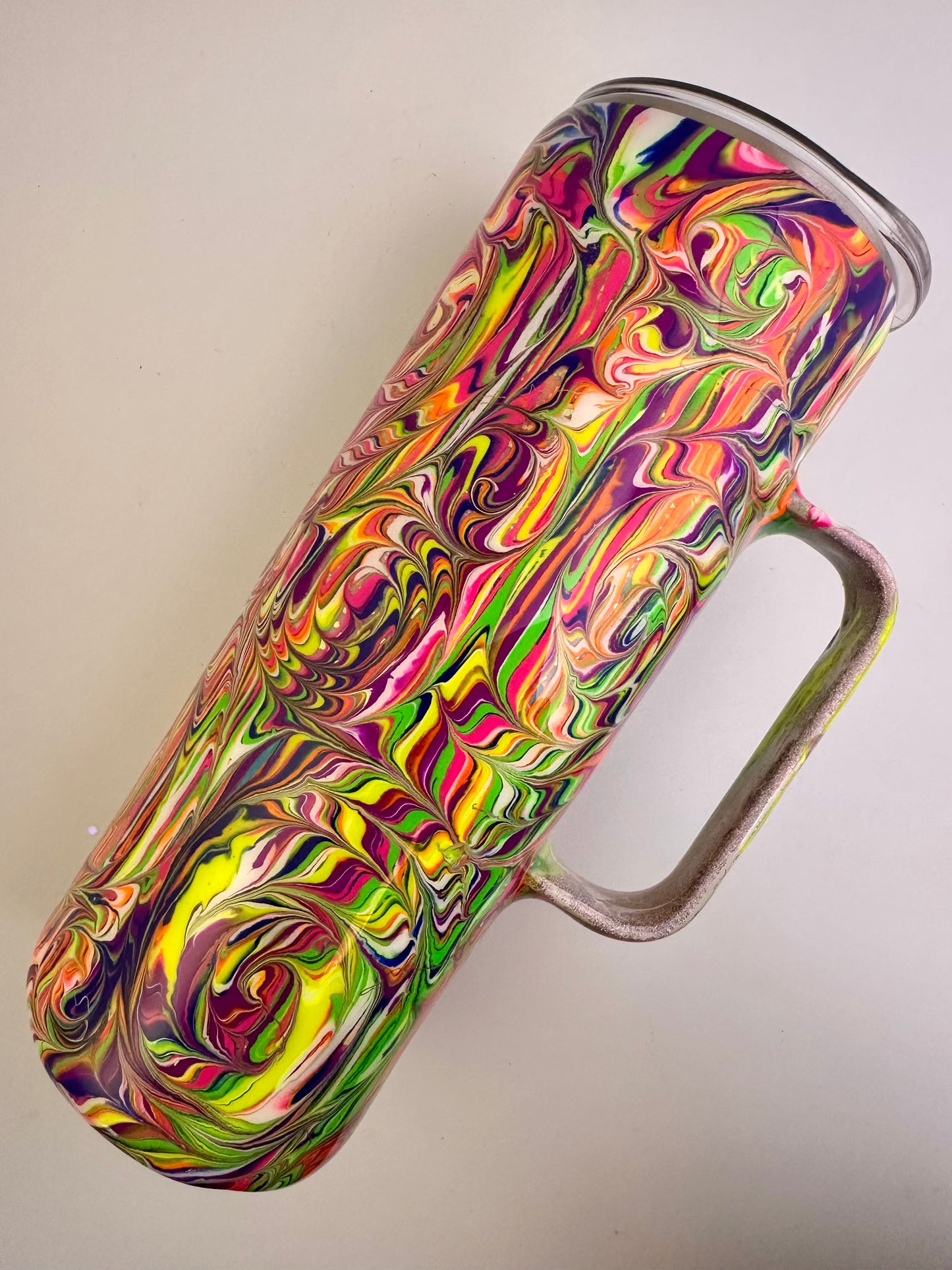 23) Neon Candy Swirl