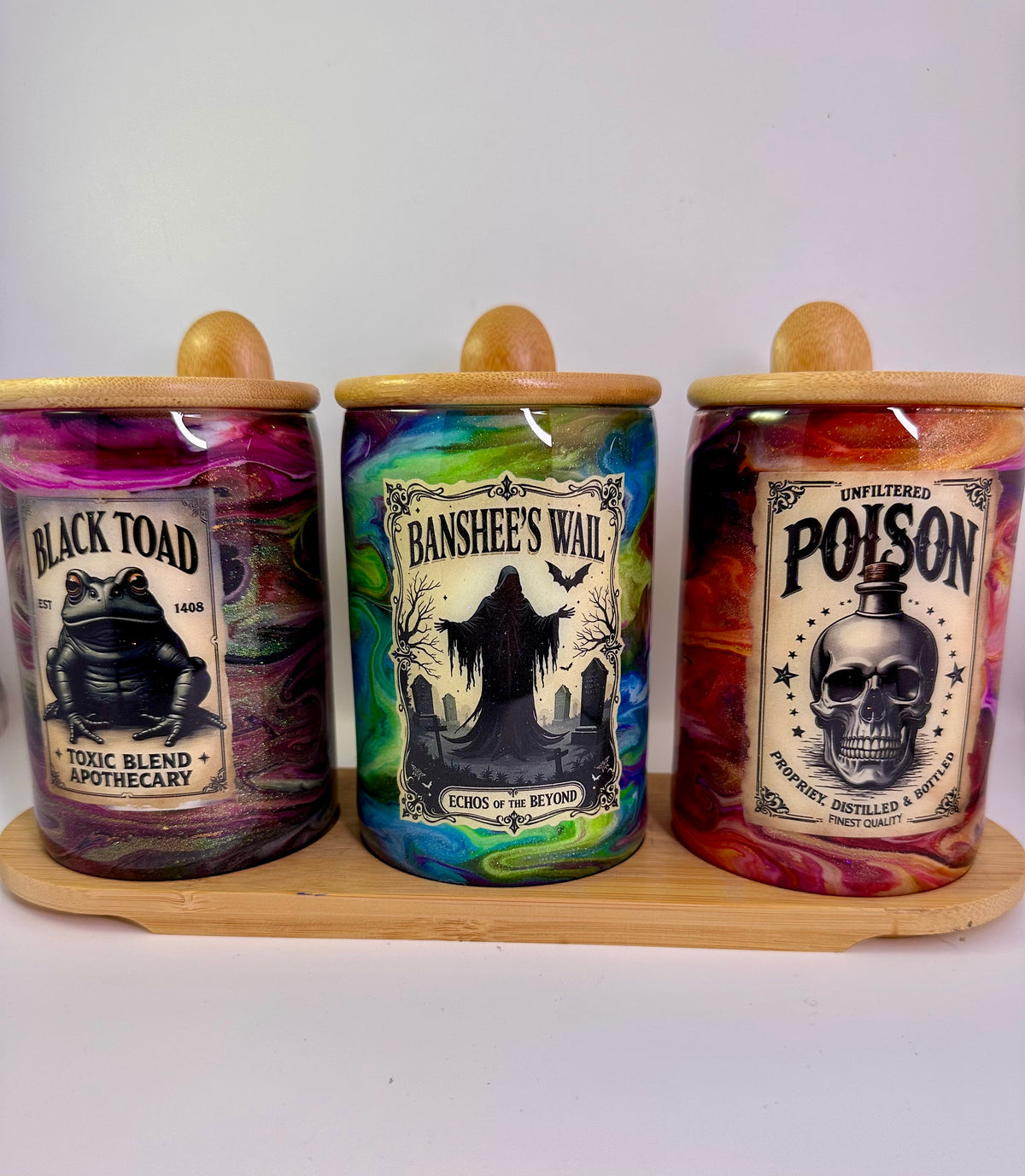 61) Halloween Canister Set