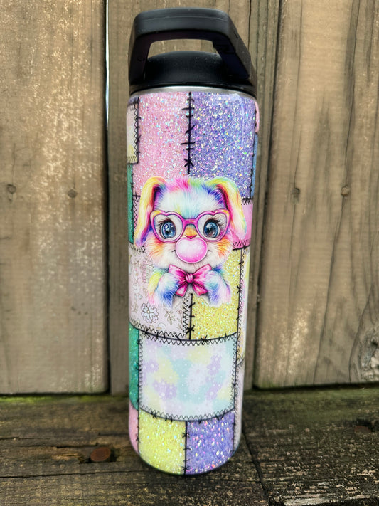 Bunny Hop for 30 oz Easter Patchwork Tumbler