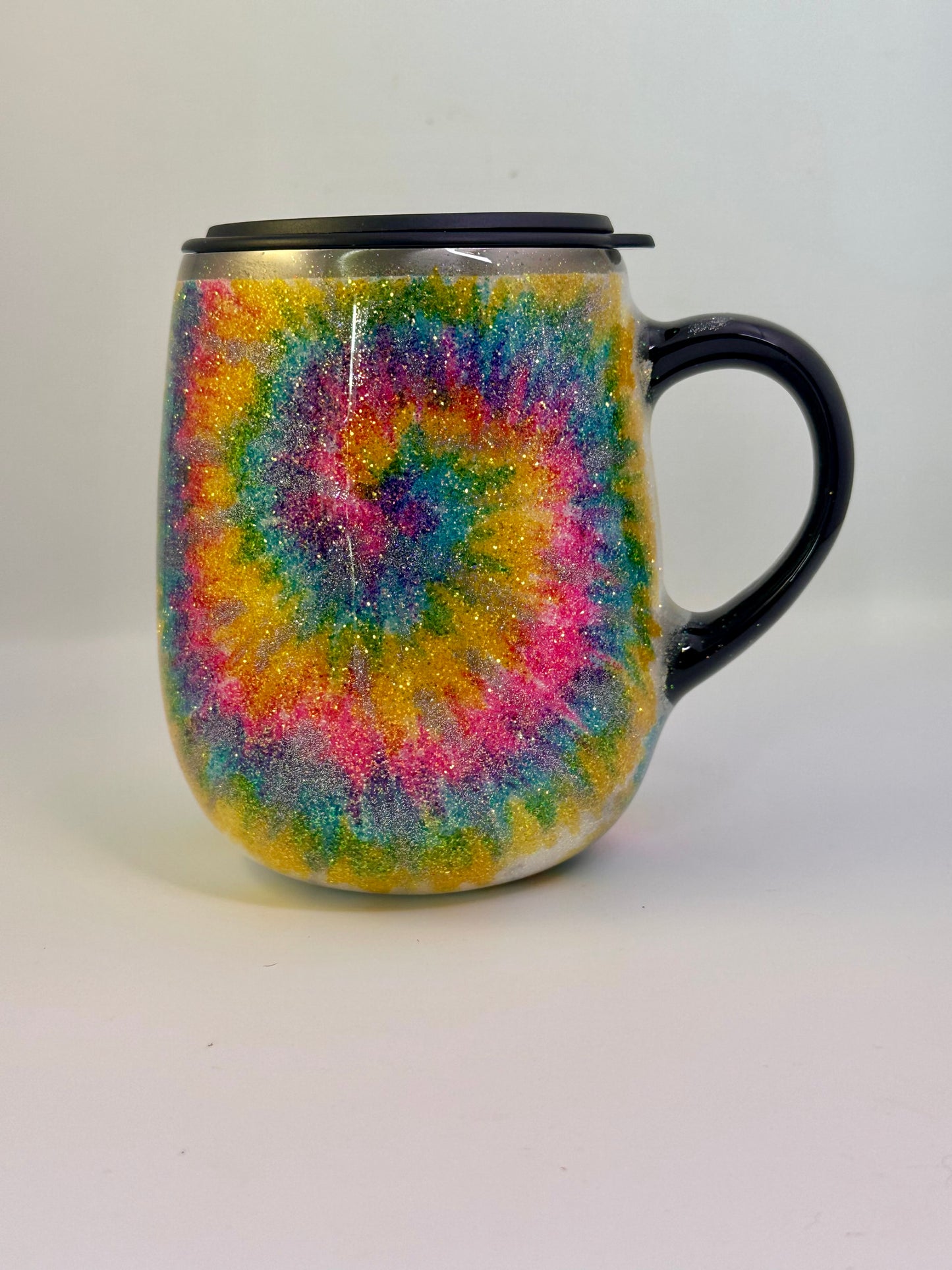 30) Glitter Tie dye