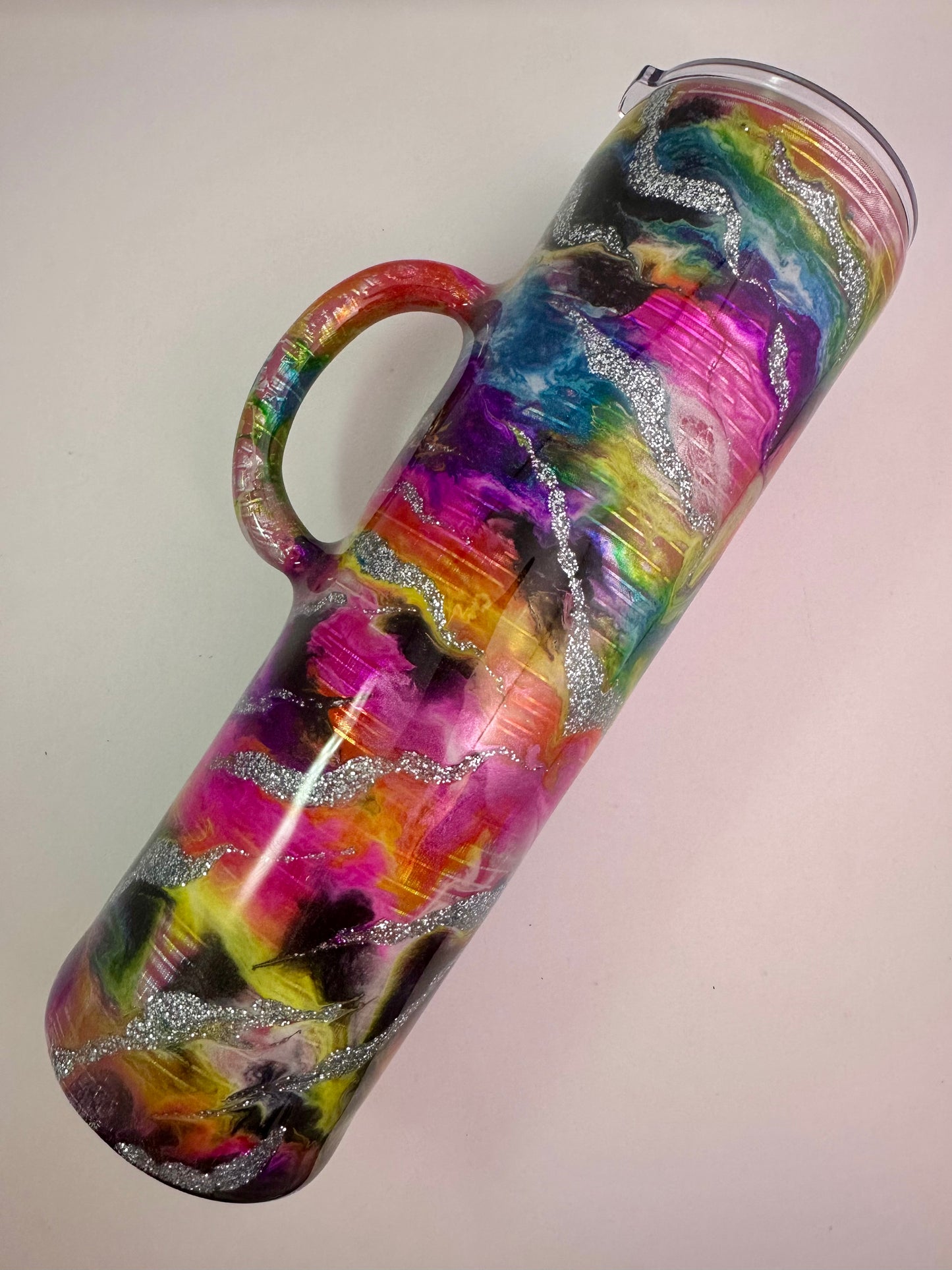 4) Rainbow Swirls