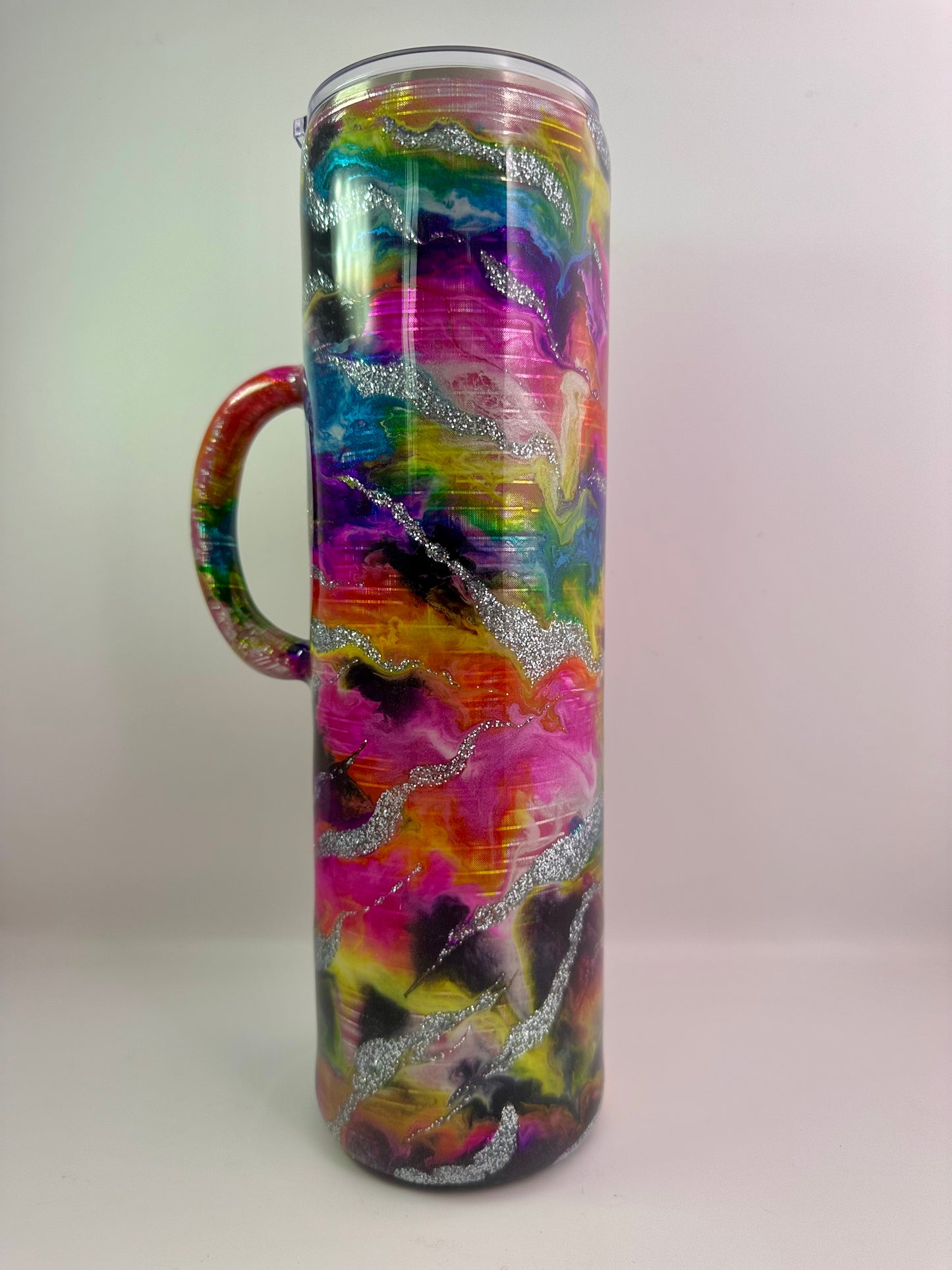 4) Rainbow Swirls