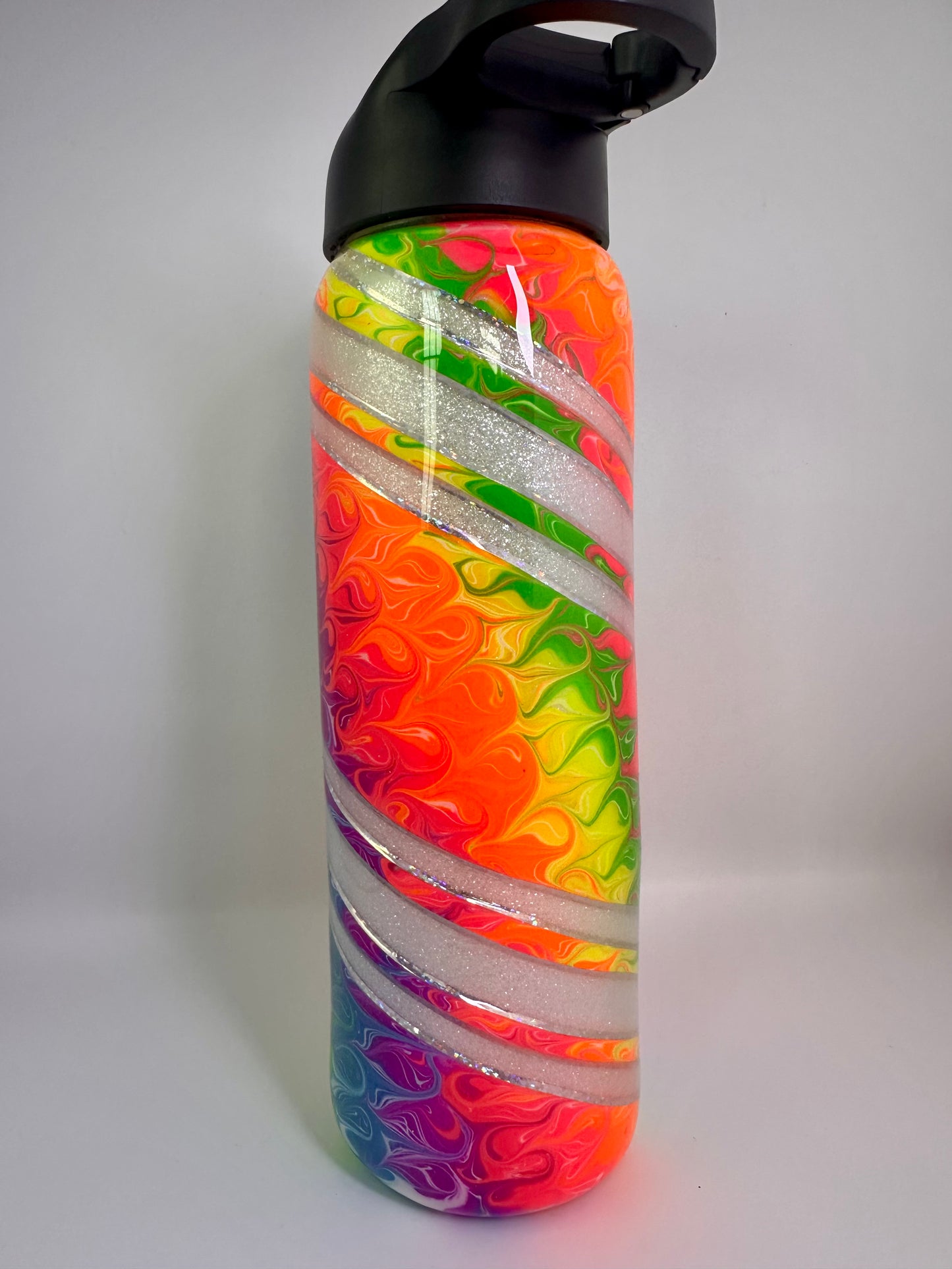46) Neon Rainbow
