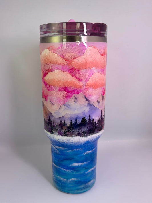 60) Pink skies (AUCTION)