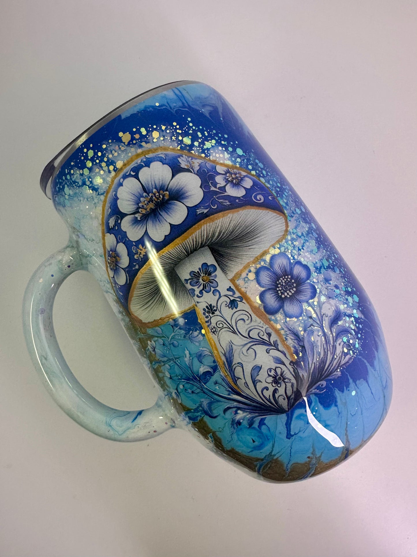 9) Porcelain Mushrooms