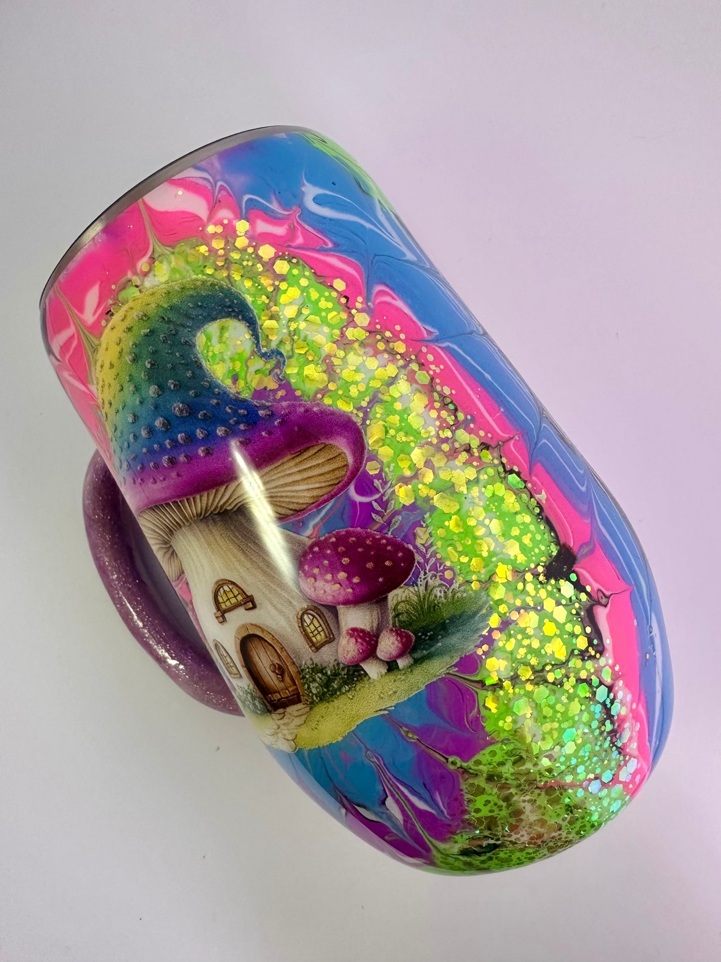 34) Tie Dye Mushroom