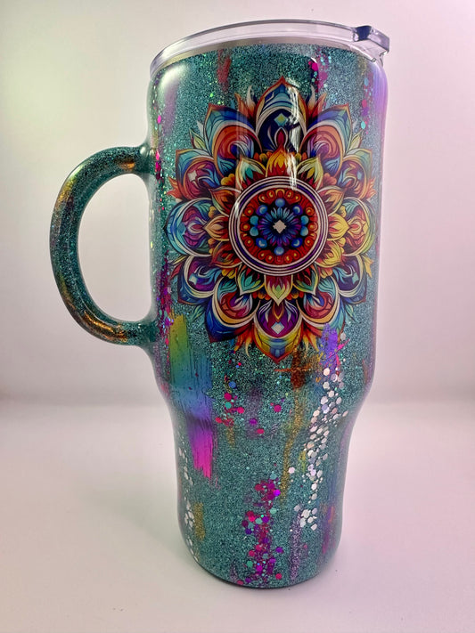 7) Rainbow Mandala