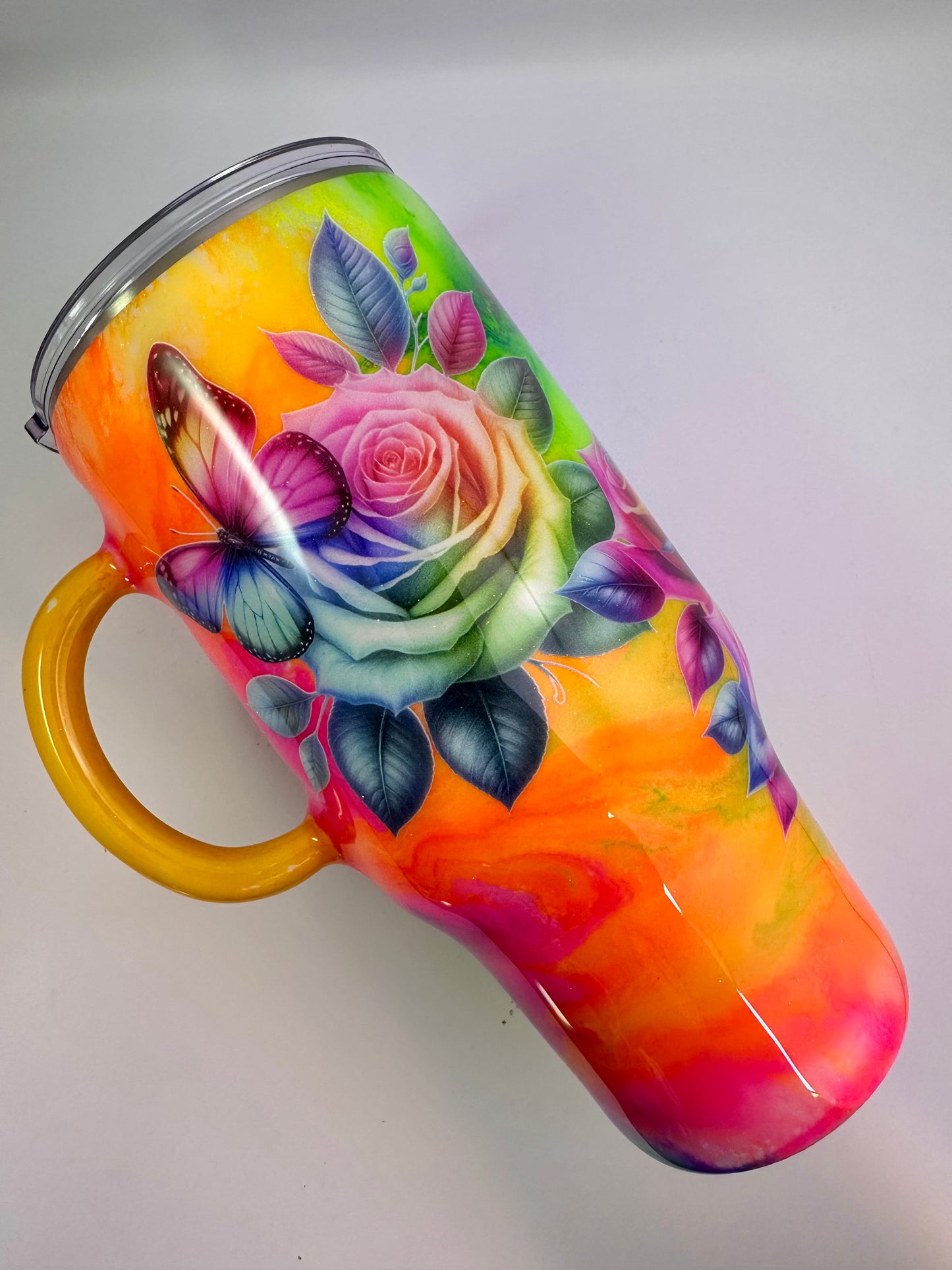 63) Rainbow Roses