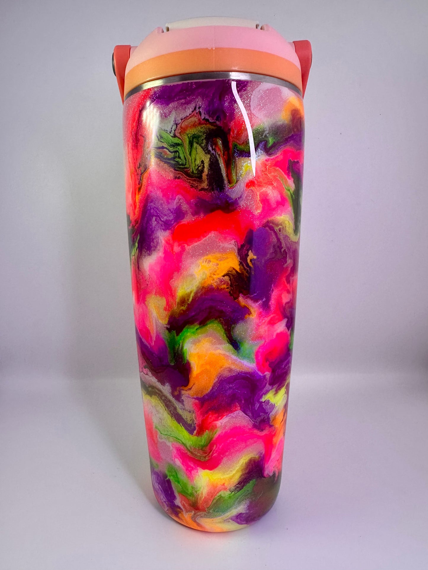 11) Neon Swirl