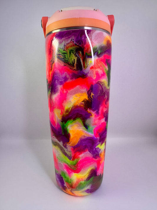 11) Neon Swirl
