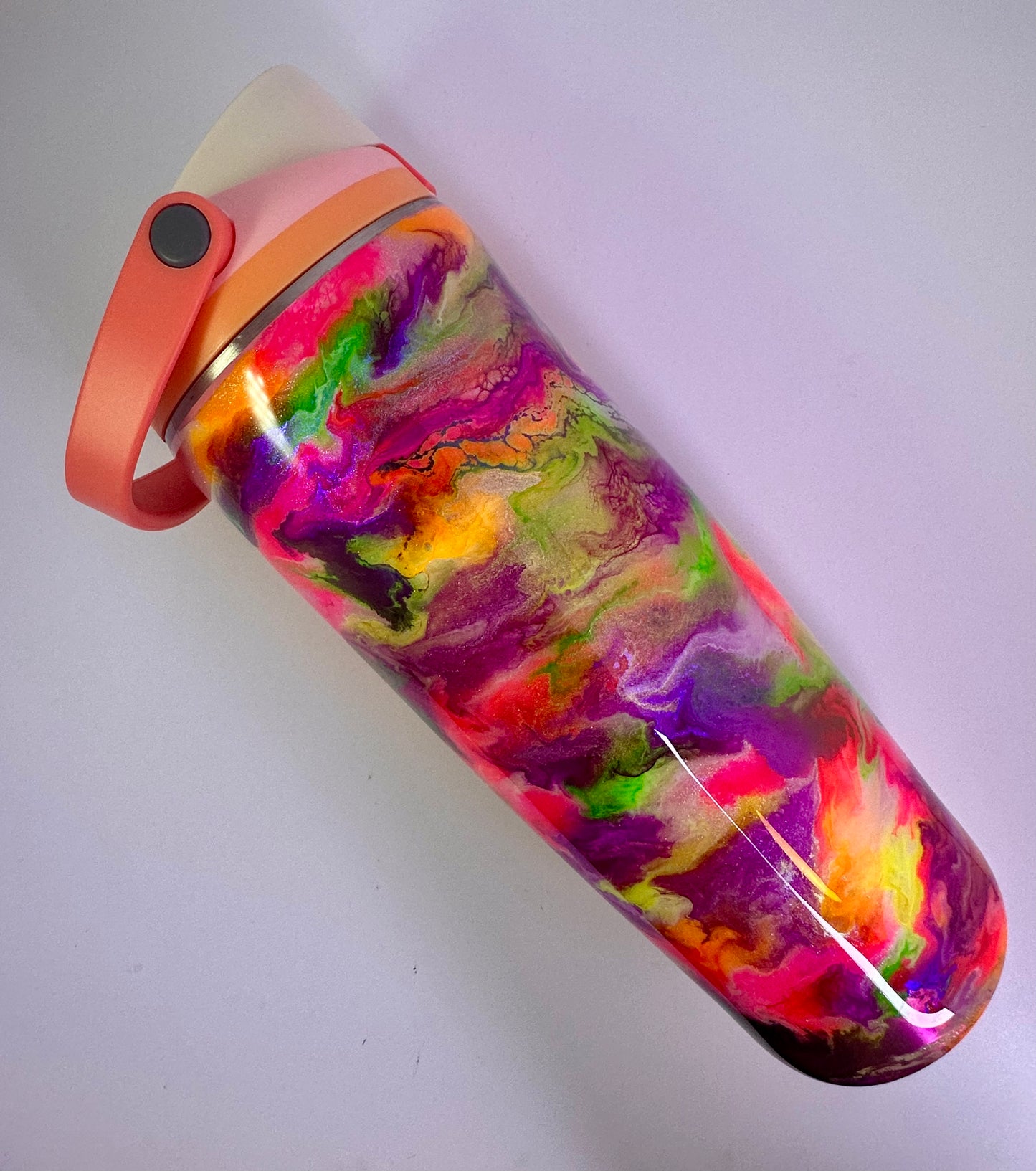11) Neon Swirl