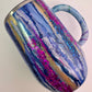41) Purple Rustic Raindrop