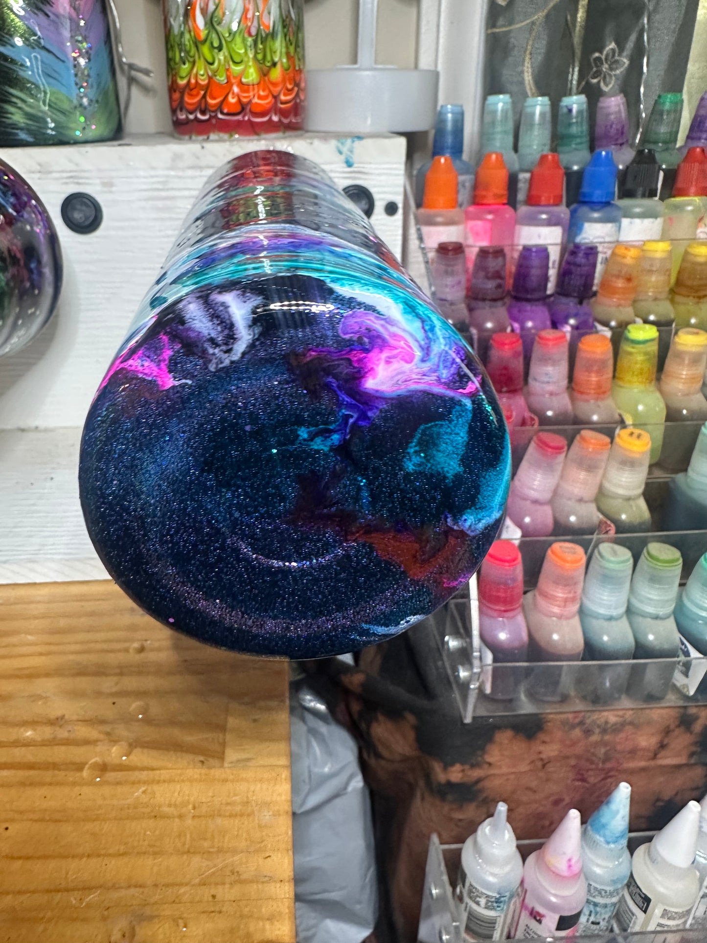 30oz Mermaid Galaxy Barberpole