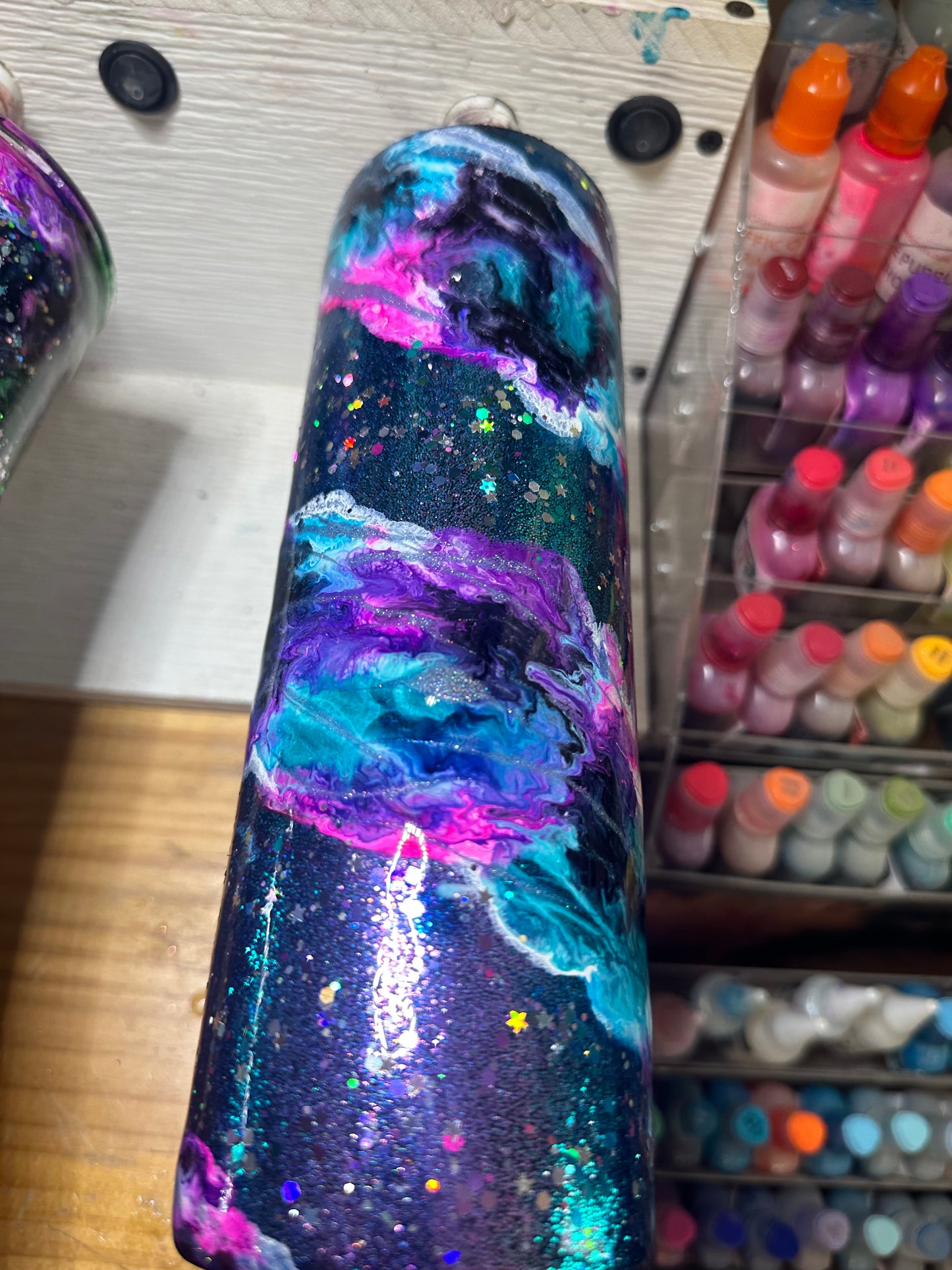 30oz Mermaid Galaxy Barberpole